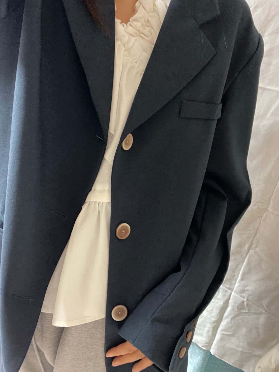 네이비 블레이저 자켓 상품이미지3