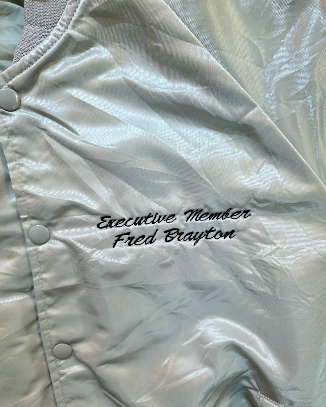 Hartwell Satin Varsity Jacket (새틴 바시티) 상품이미지4