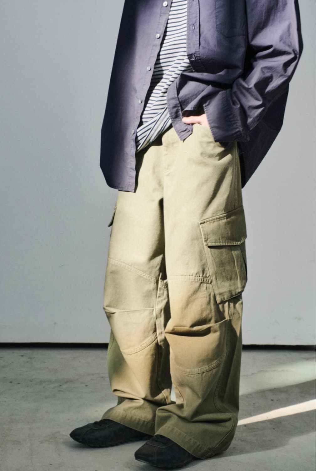 다이브인x무민서 베른 카고팬츠 2사이즈 상품이미지2