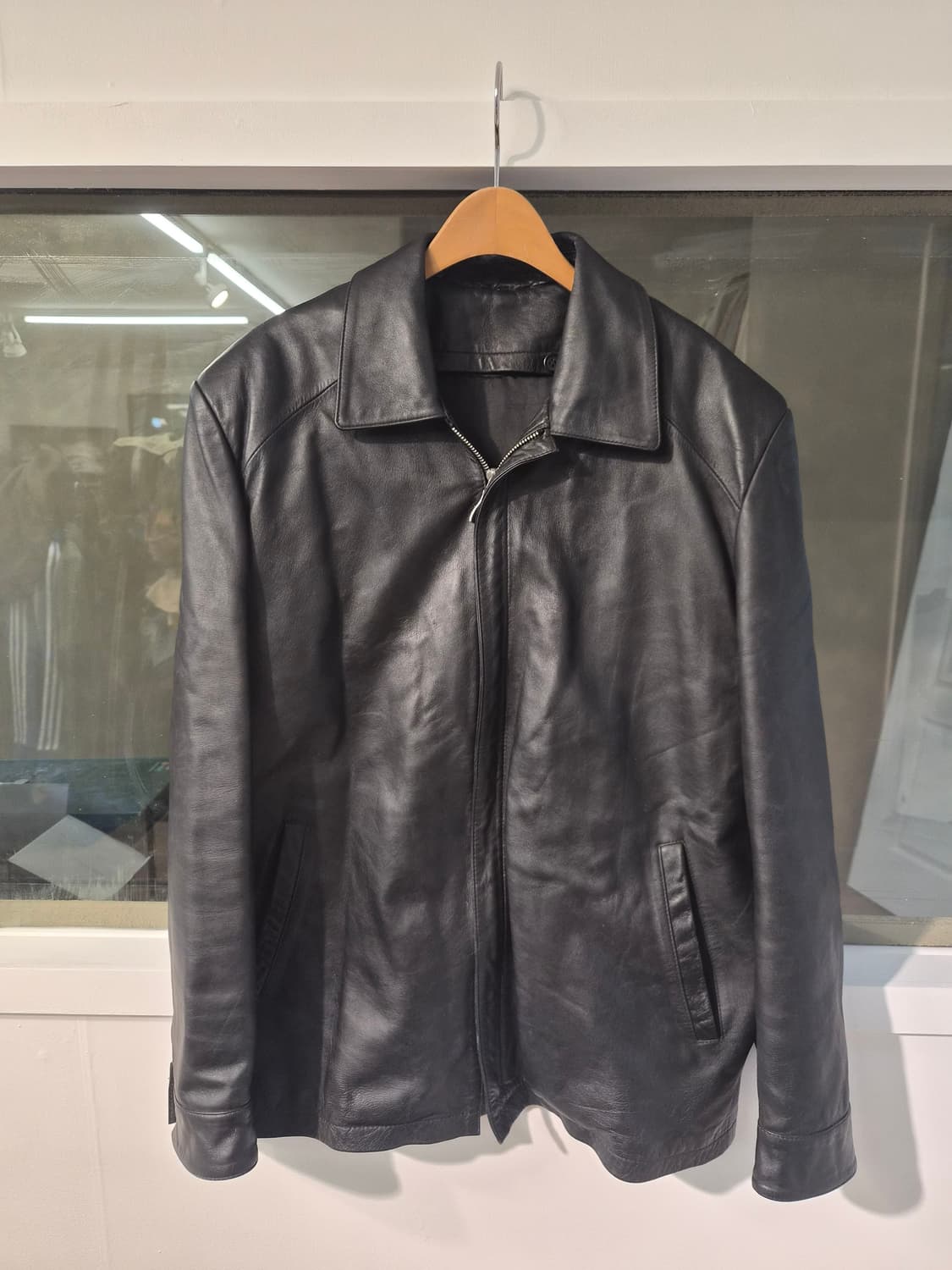 L) 싱글라이더 레더 자켓 팝니다 상품이미지1