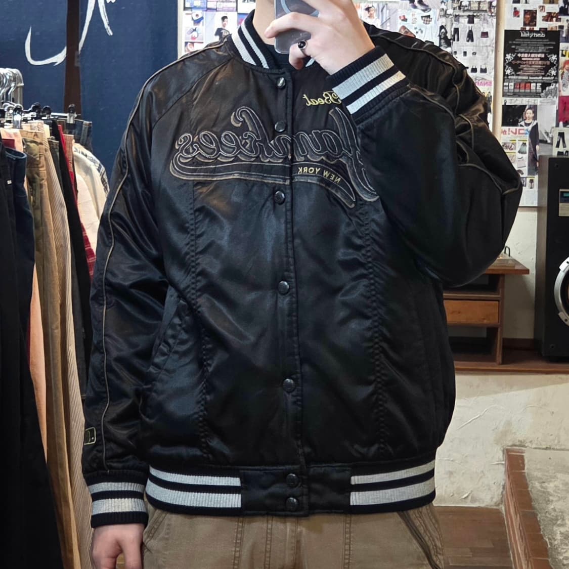 MLB 뉴욕 양키스 누빔 바시티 점퍼 상품이미지2