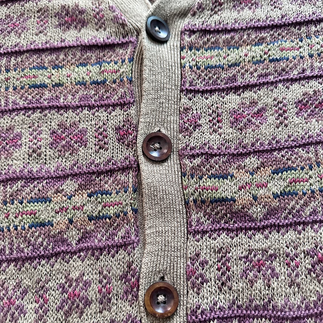 90s 폴로 랄프로렌 페어아일 가디건 M 상품이미지5