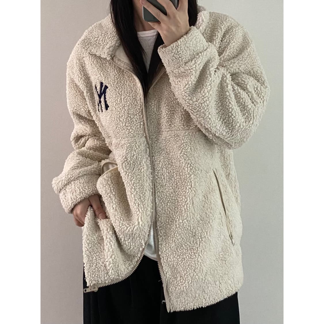 MLB 양털 후리스 상품이미지2