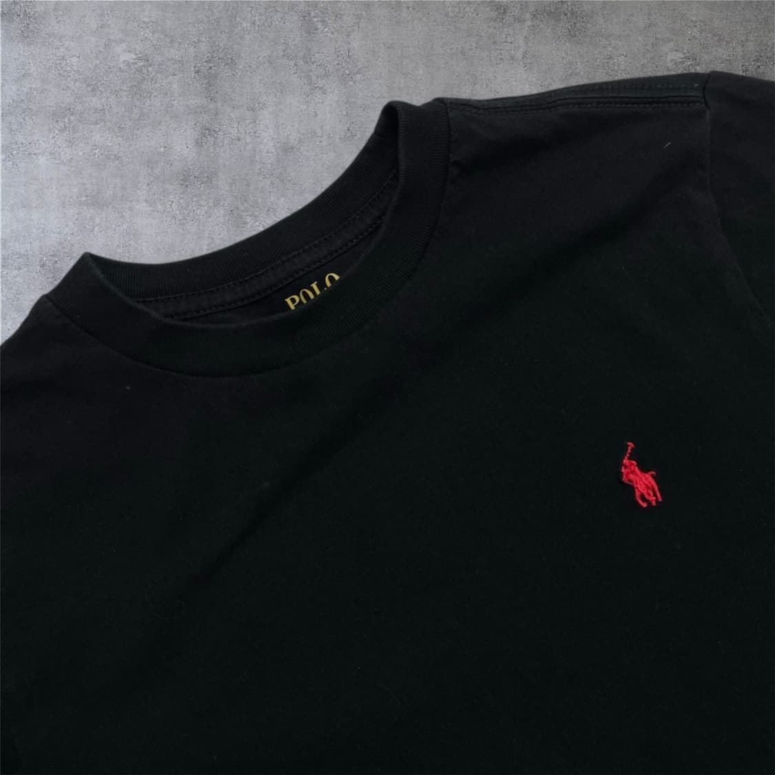 폴로 랄프로렌 블랙 포니 자수 반팔 티셔츠 140/68 상품이미지2