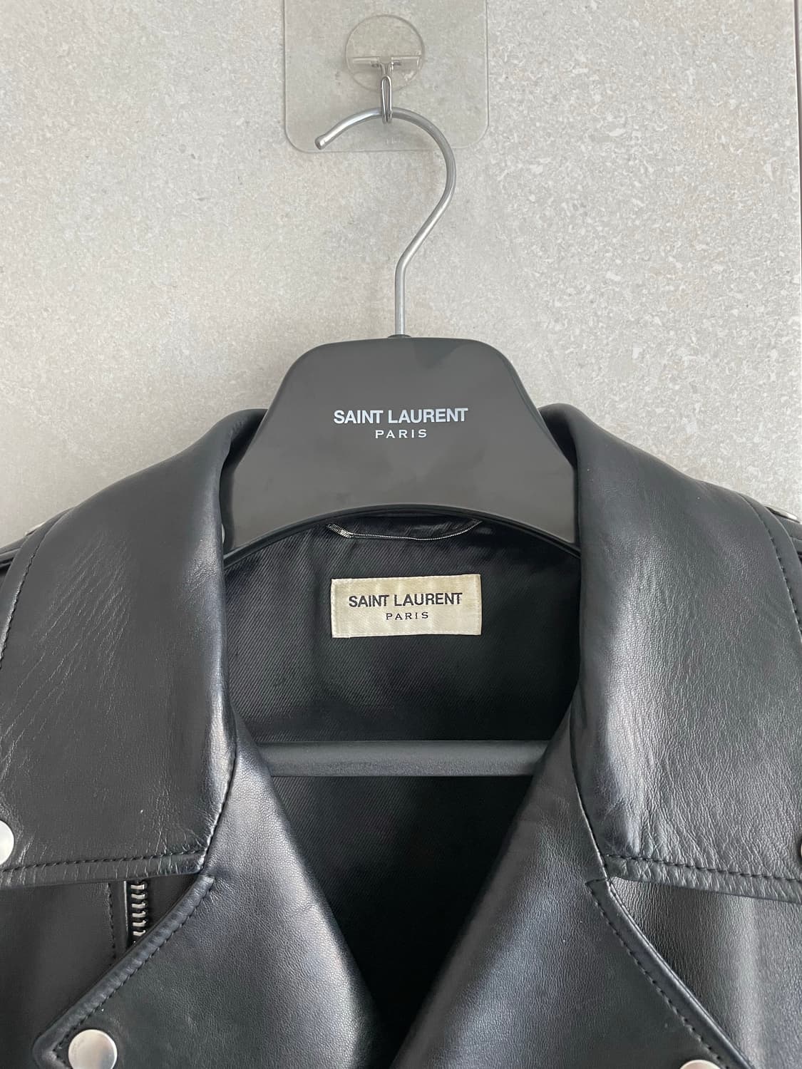 생로랑 16시즌 l01 라이더자켓 상품이미지5