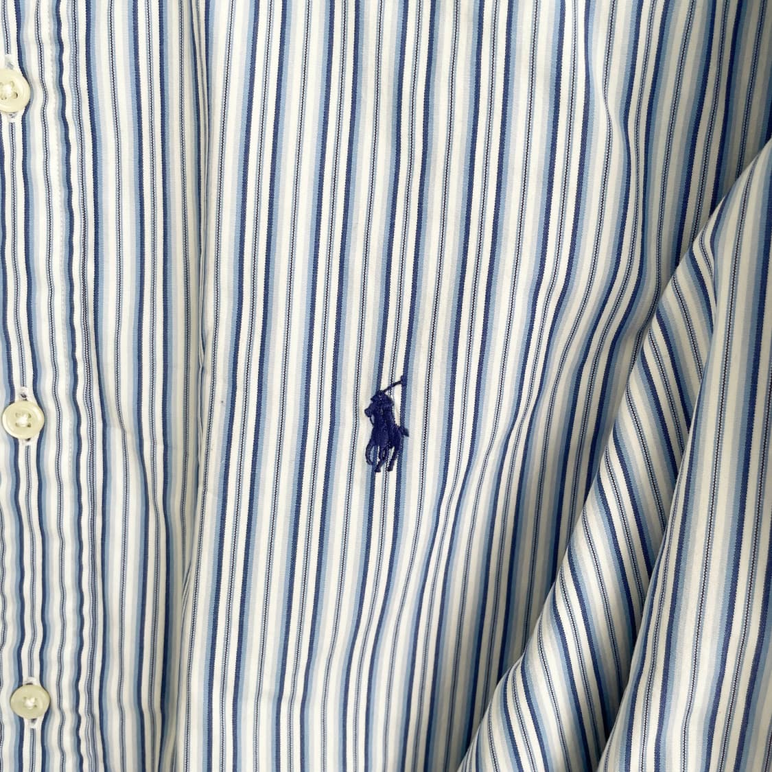 A2 폴로 랄프로렌 스트라이프 코튼 셔츠  110사이즈 상품이미지4