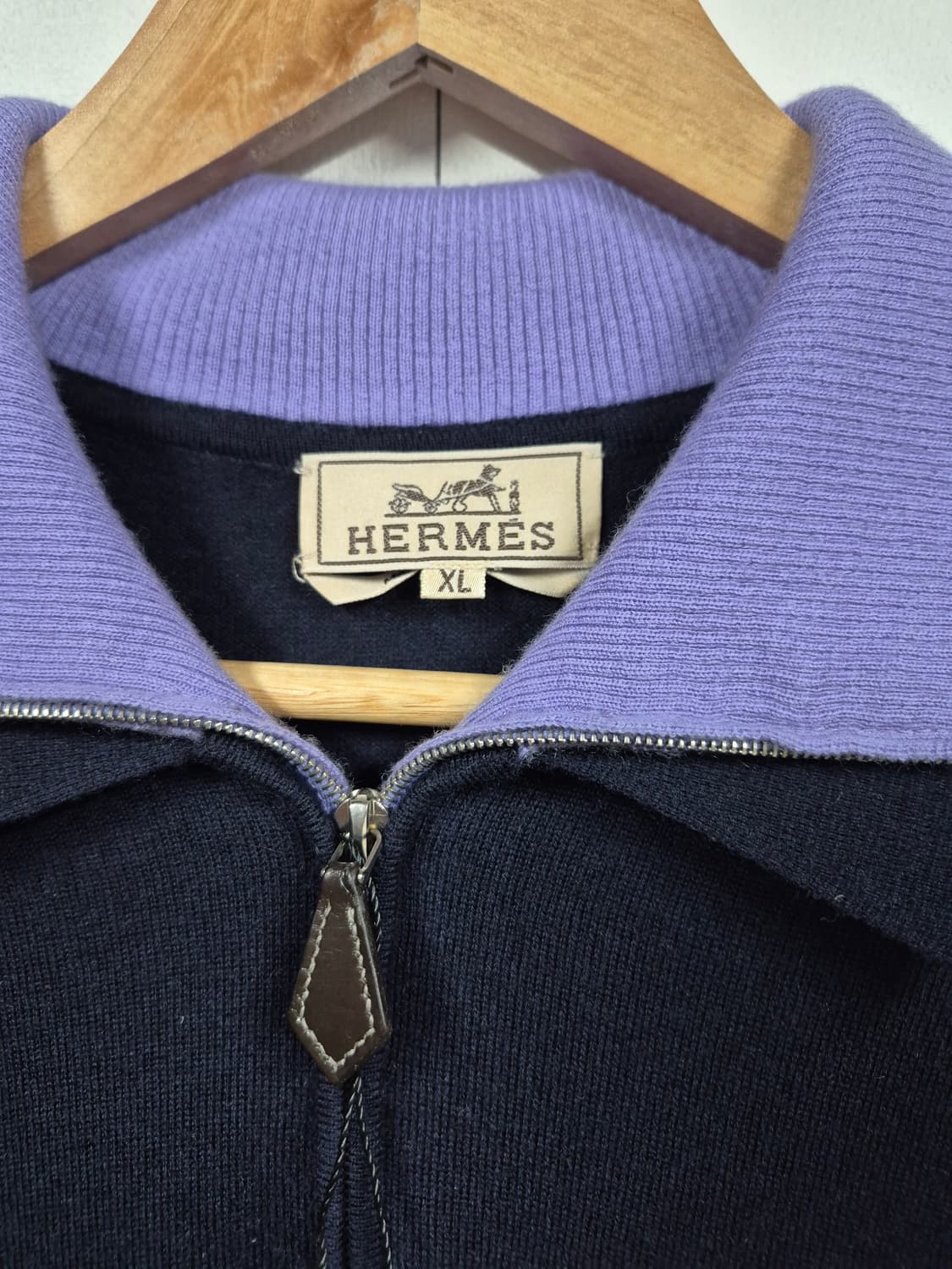 105 정품 에르메스 케시미어 경량 니트 티셔츠 상품이미지3