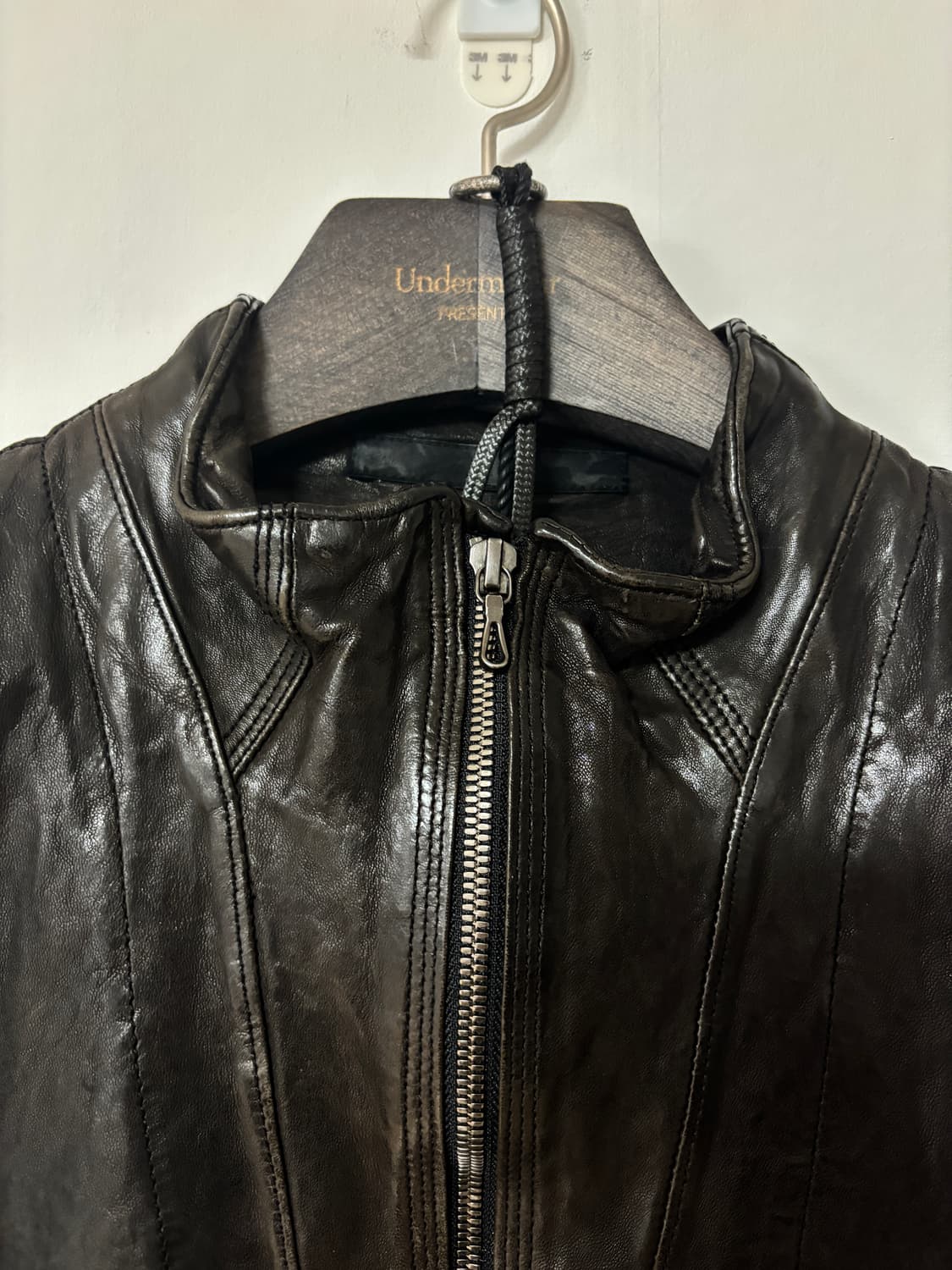 [2] 율리우스 09AW 아카이브 베지터블 태닝 레더자켓 상품이미지3