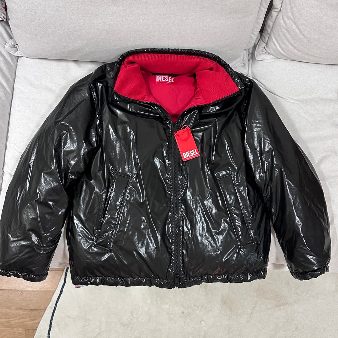 디젤 쥬피트 패딩 남성 새제품 48사이즈 정가 87만 상품이미지3