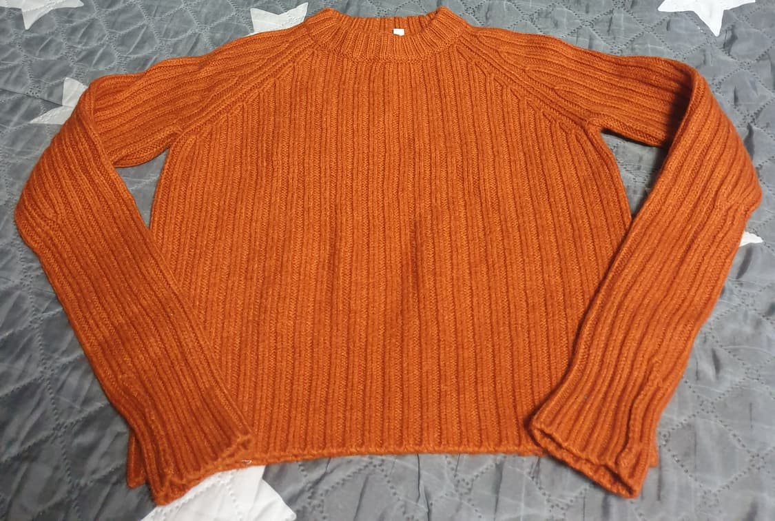 일본제품) 유니클로&JW앤더슨 크롭 니트 스웨터 (S) 상품이미지1