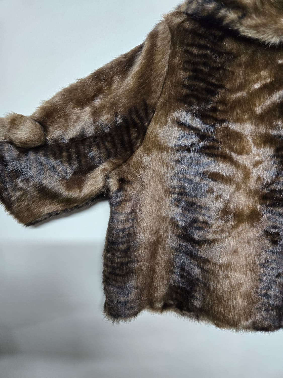 J D American  Black Jacket 밍크  코트 브라운 L 상품이미지8