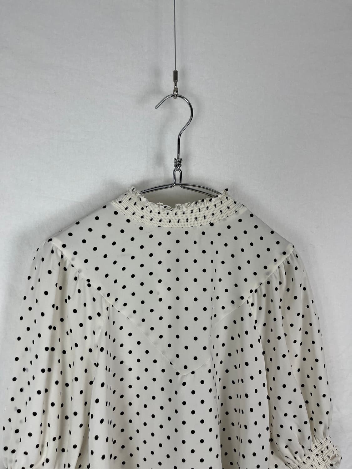 Vintage 도트 블라우스  상품이미지5