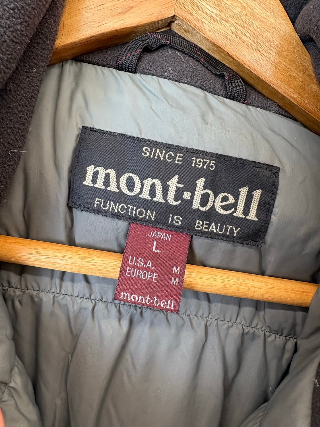 몽벨 JPN 빈티지 벤티스카 다운 패딩 상품이미지7