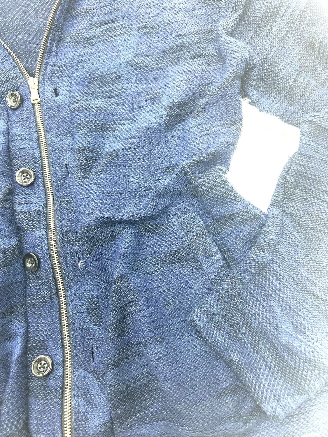 'SEMENTIC DESIGN' blue zip-up 상품이미지5