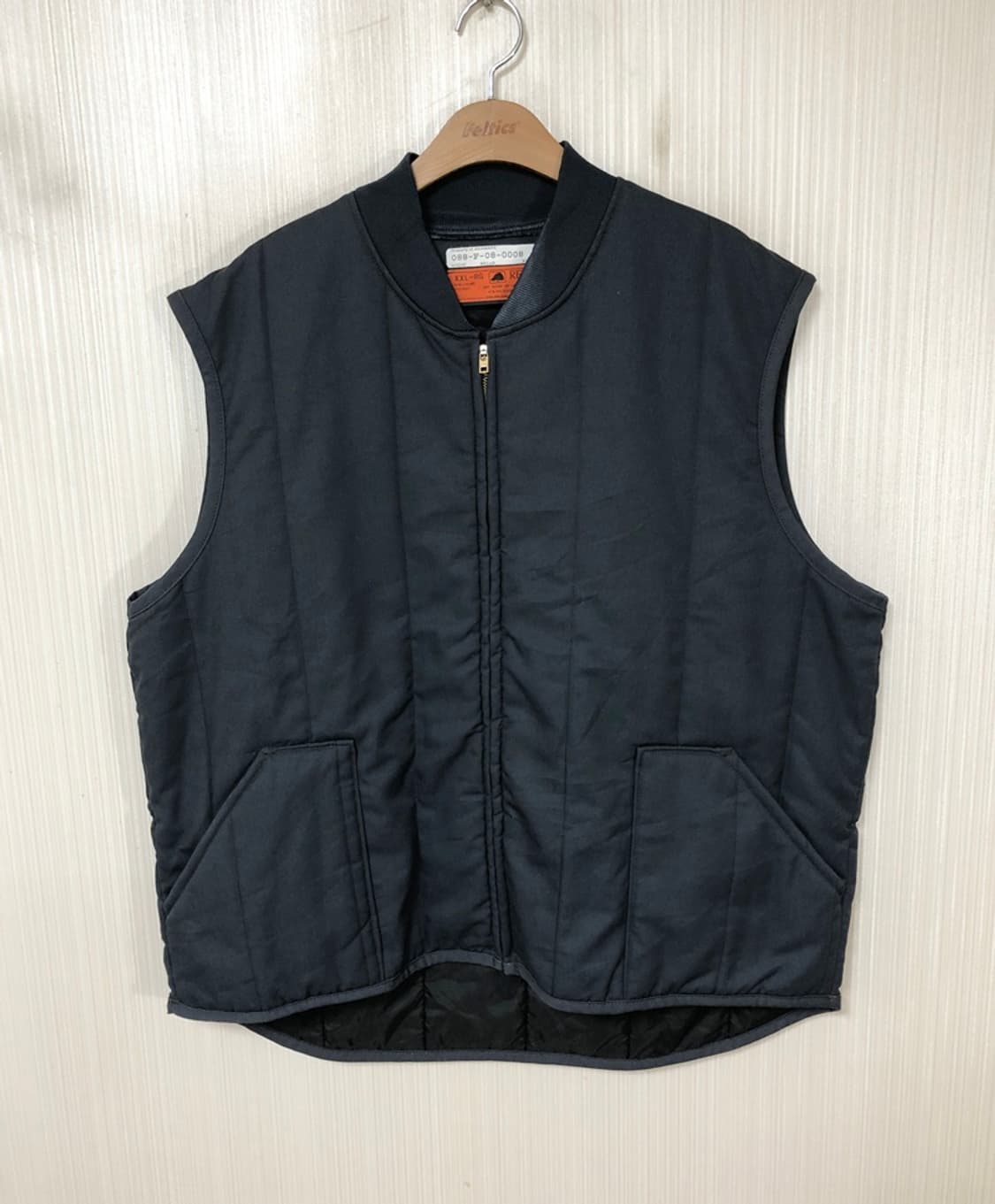 레드캡(Red Kap) 퀼티드 베스트 VT22 차콜그레이 2XL 상품이미지1