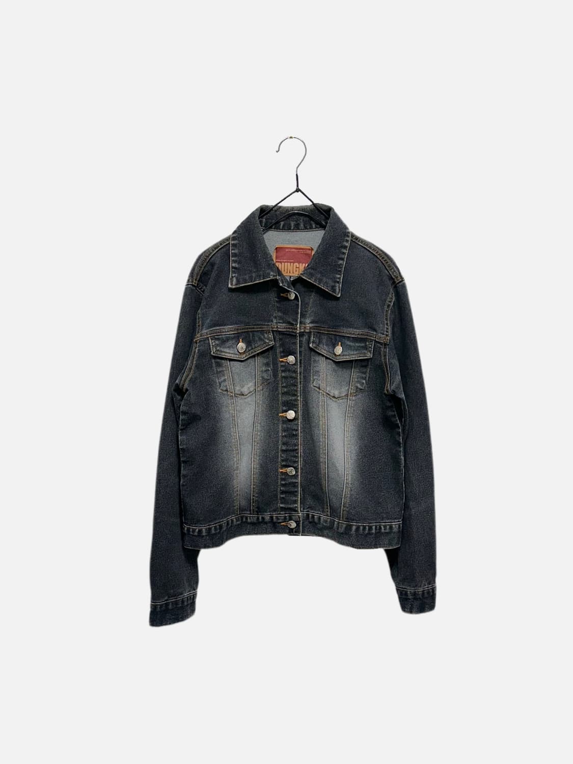 DUNGKA 빈티지 워싱 데님 자켓 트러커 청자켓 상품이미지2