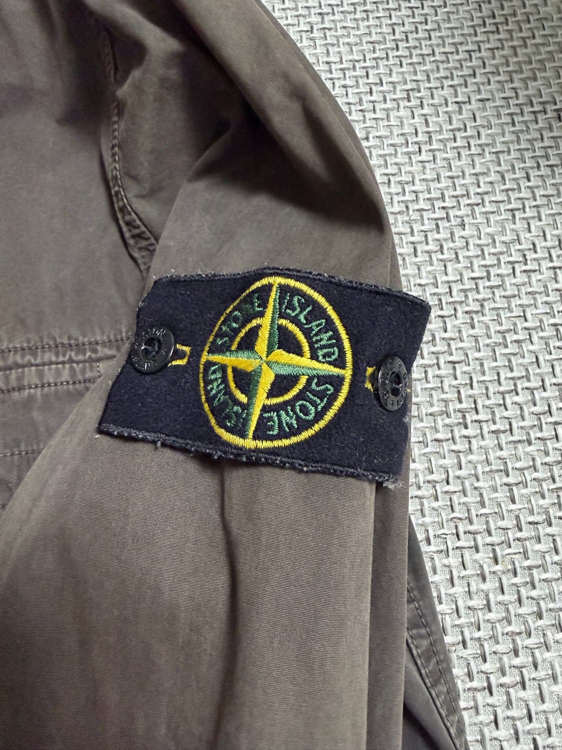 스톤아일랜드 데님 셔츠자켓 브라운 L  상품이미지2