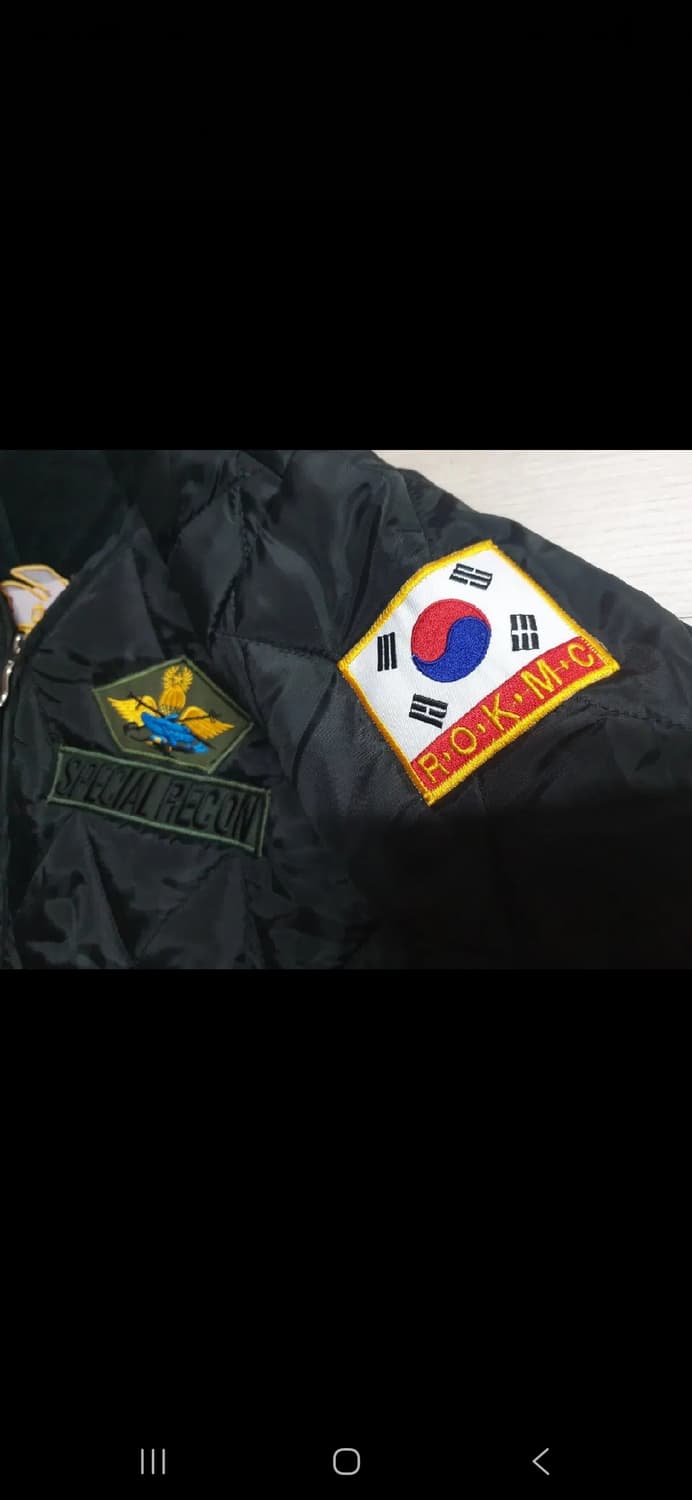 해병대 전역내피 깔깔이. 싸이즈 100 상품이미지5