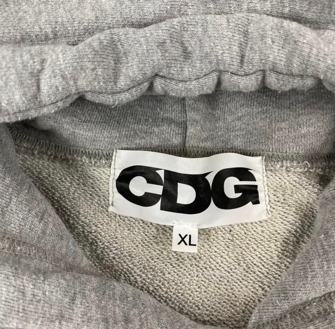 스투시 꼼데가르송 후드 그레이 상품이미지5