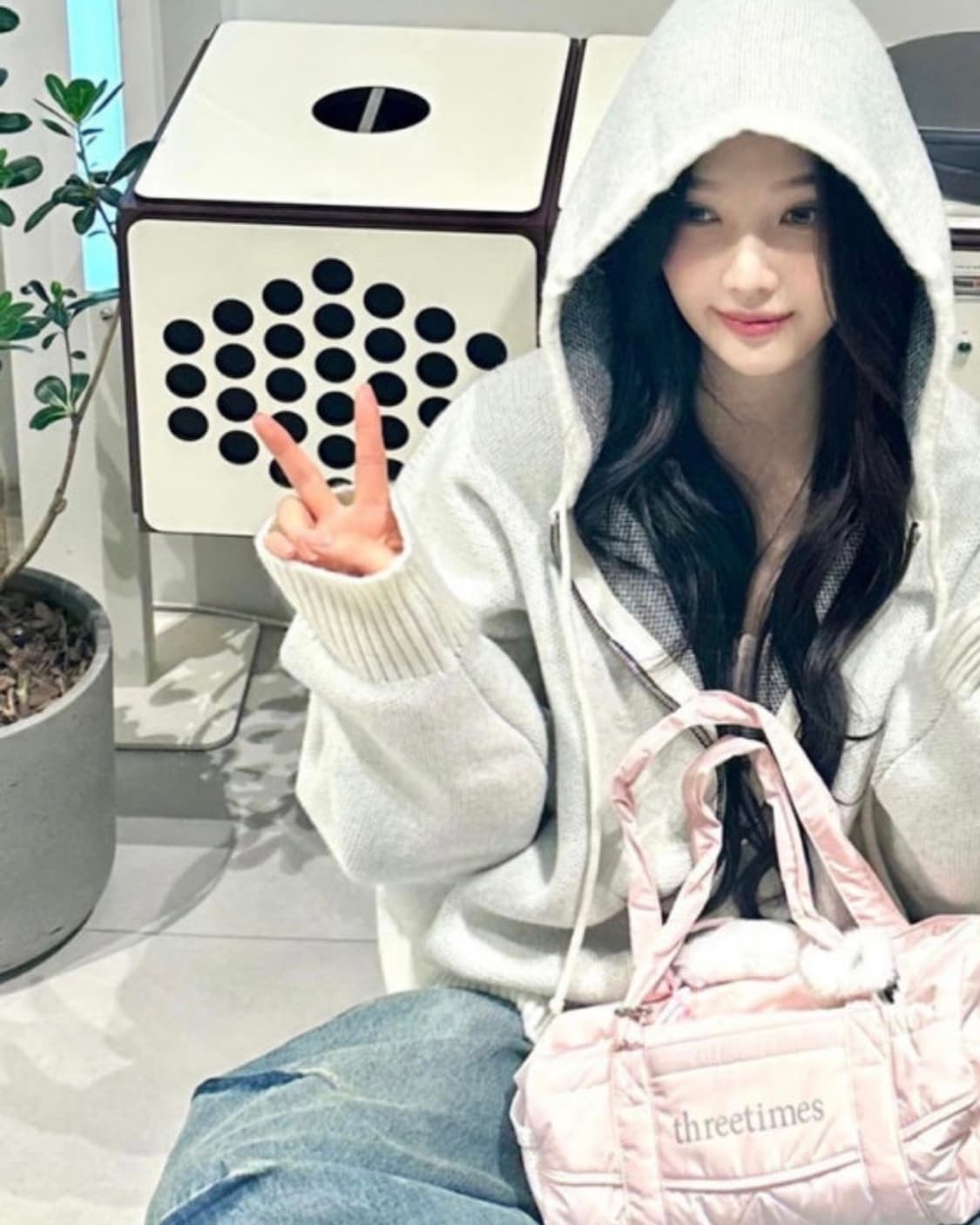 조이착용 쓰리타임즈 - Bebe sport bag Pink 상품이미지1