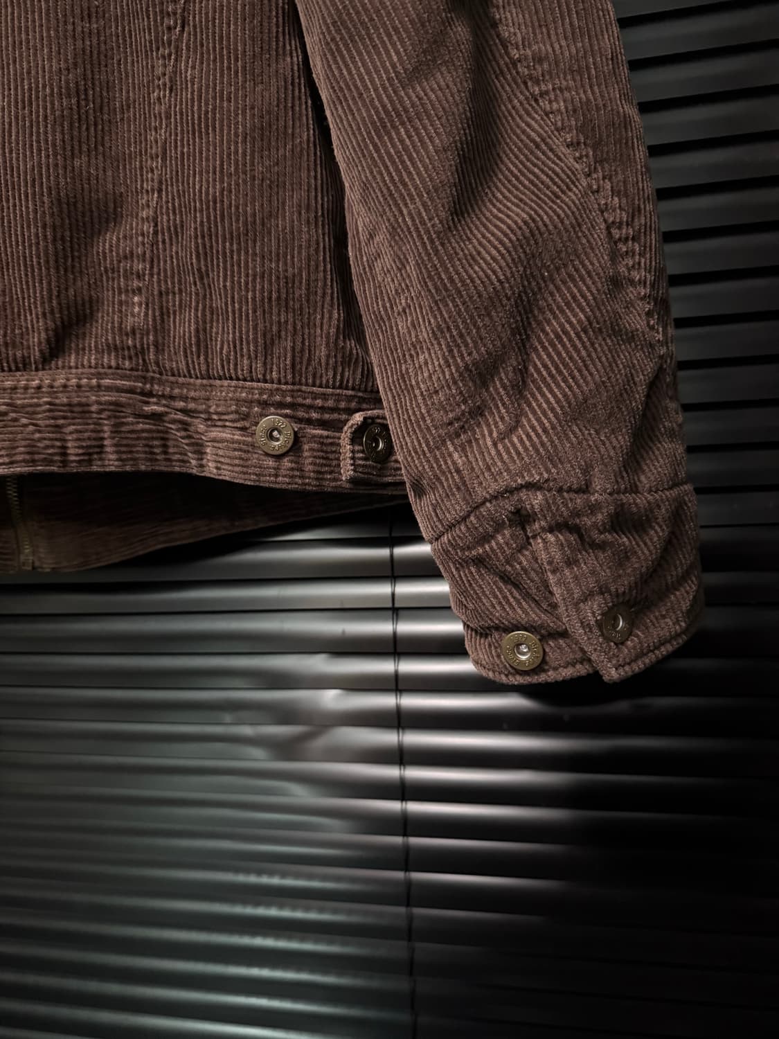 디키즈 브라운 갈색 양털 골덴 코듀로이 쉐르파 트러커 워크 자켓 웨스턴  상품이미지6