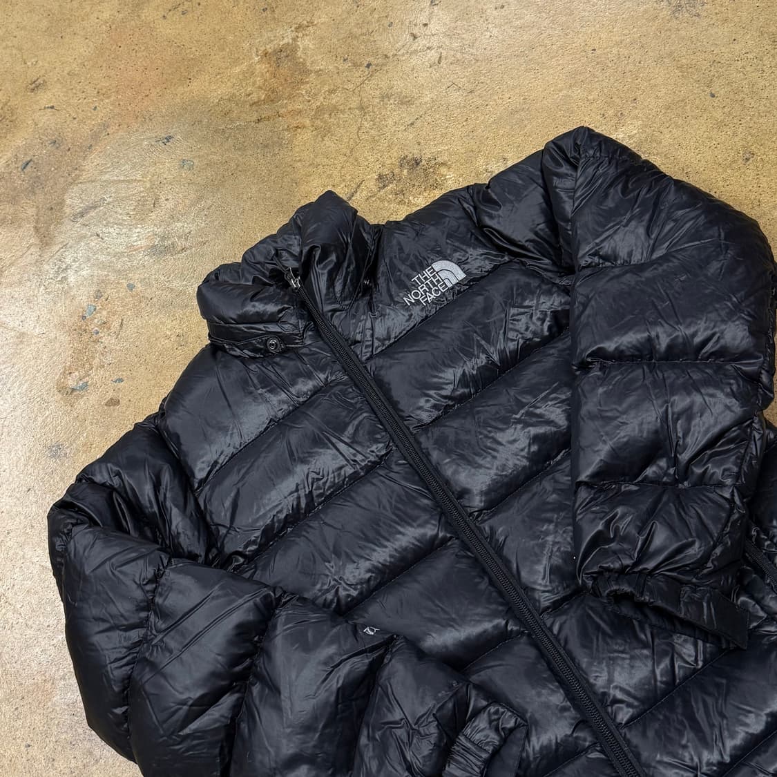 [정품/80] 노스페이스 블랙 패딩 점퍼 b19 상품이미지1