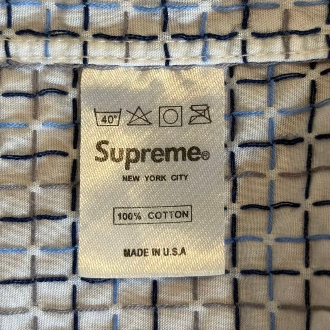 (XL) 00s슈프림 반팔 셔츠 made in USA 상품이미지7