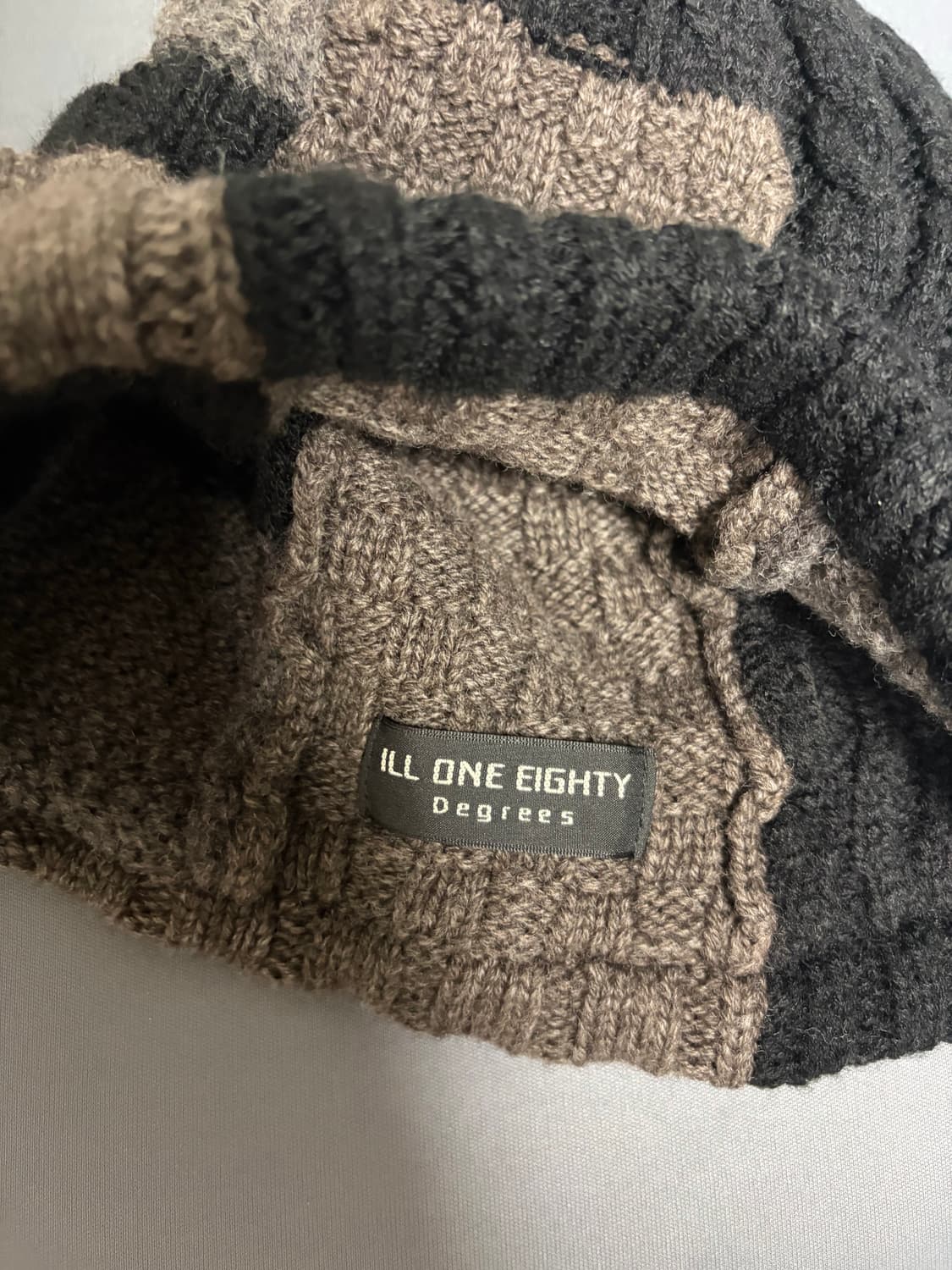 ILL ONE EIGHTY 믹스 케이블 비니 상품이미지2