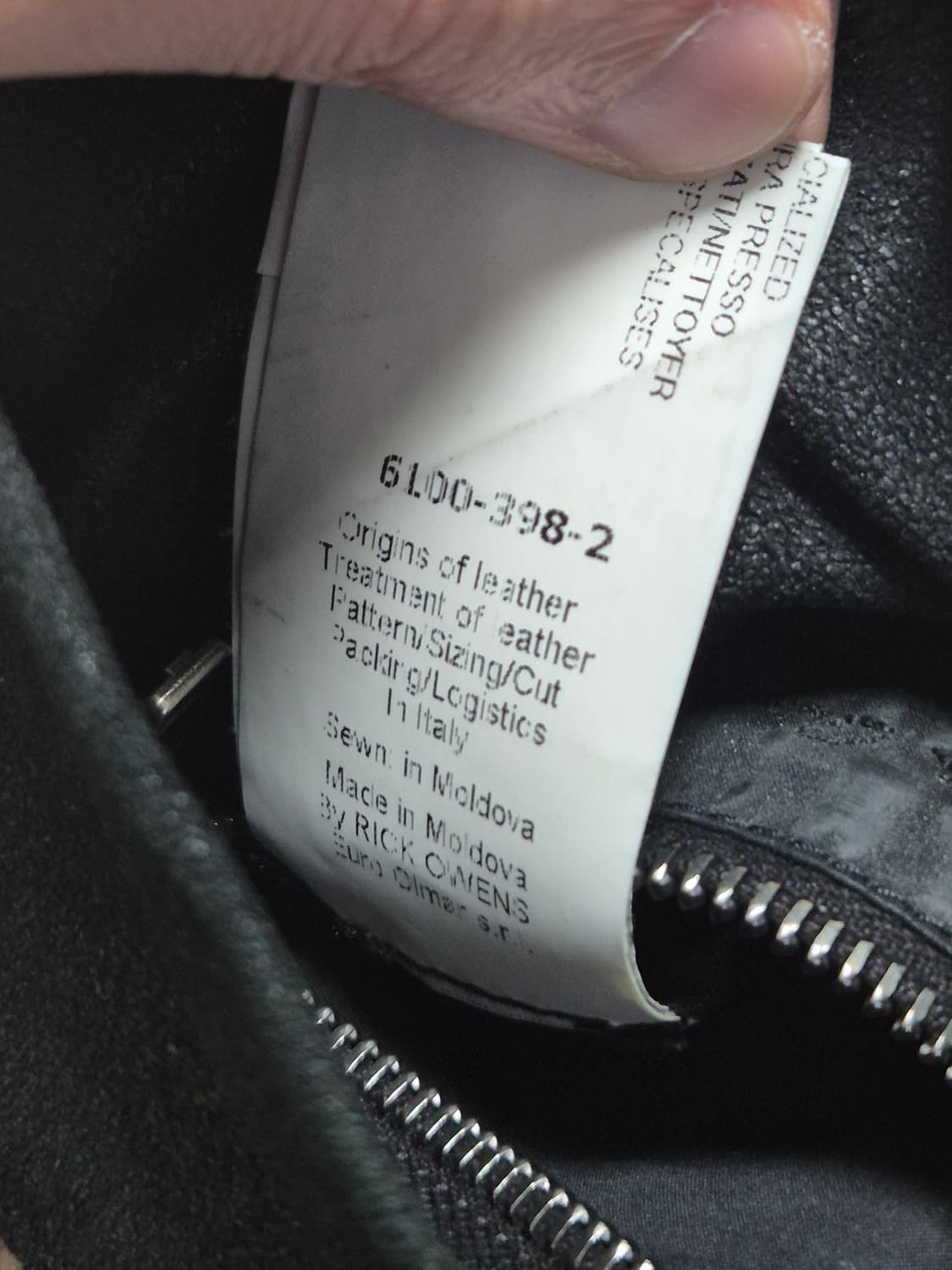 (OS)릭오웬스 SS16 CYCLOPS 아카이브 크랙 레더 스몰 크로스백 상품이미지6