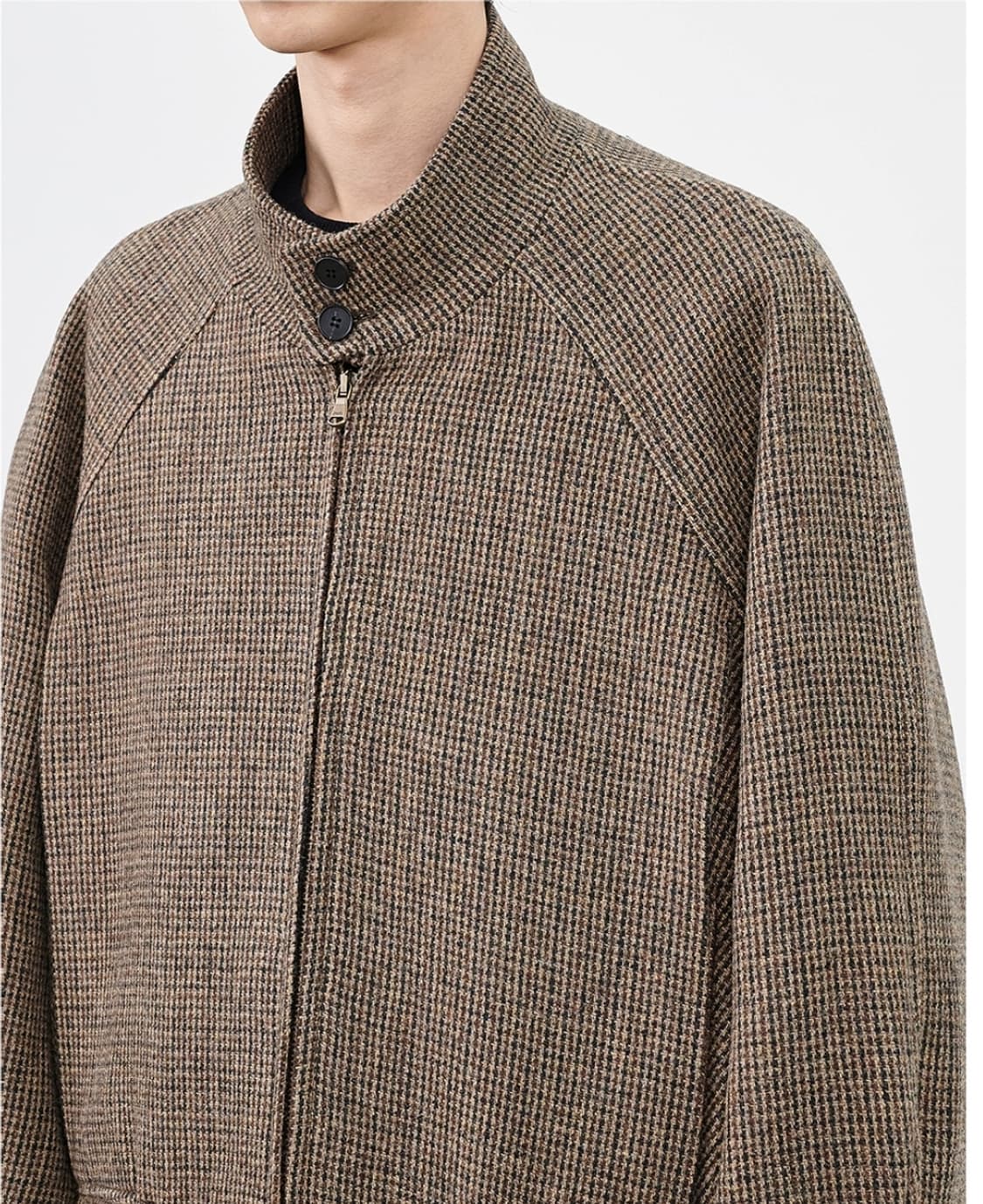 마마가리 트위드 해링턴 점퍼 상품이미지4