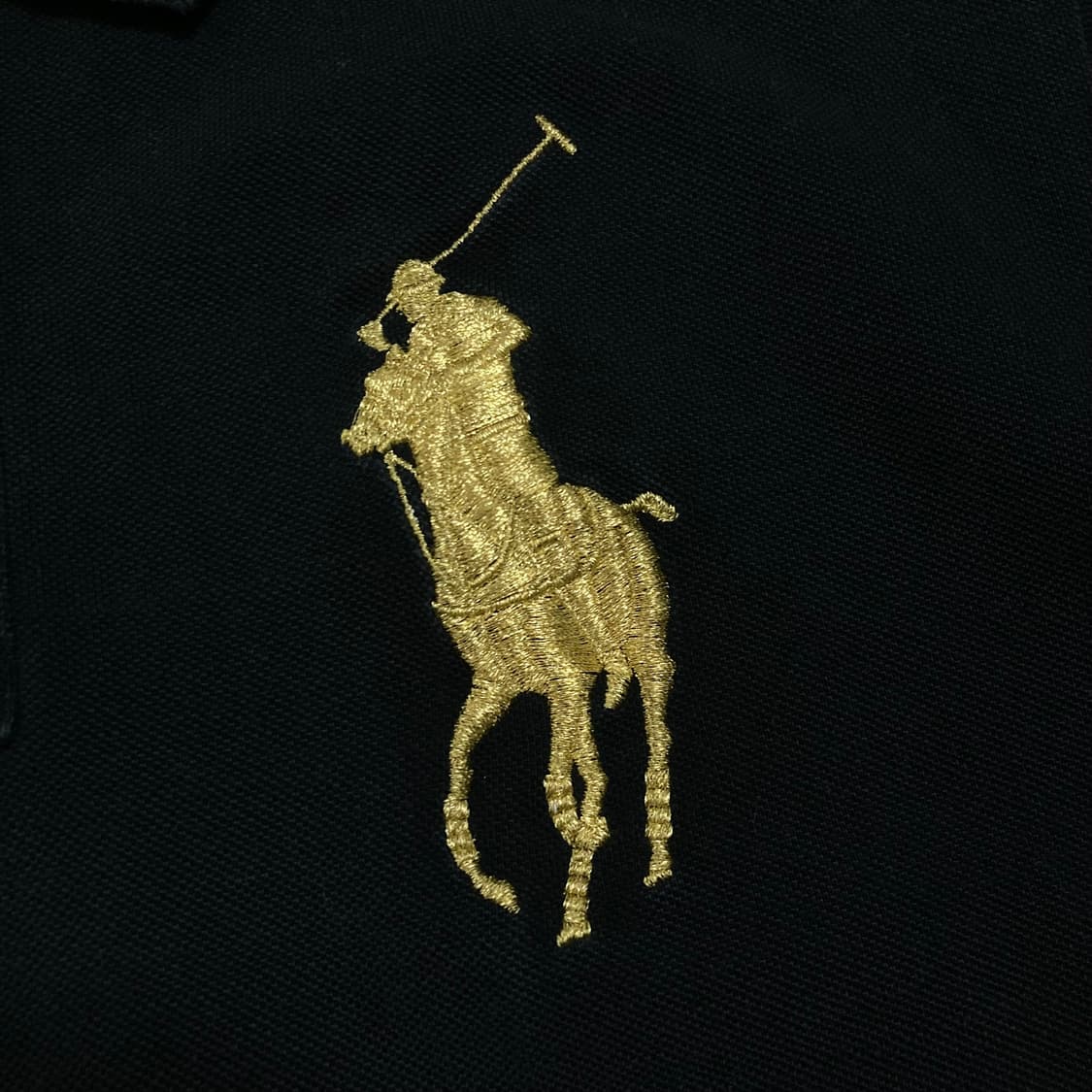 폴로 랄프로렌 빅포니 로고 블랙 카라 반팔티 상품이미지2