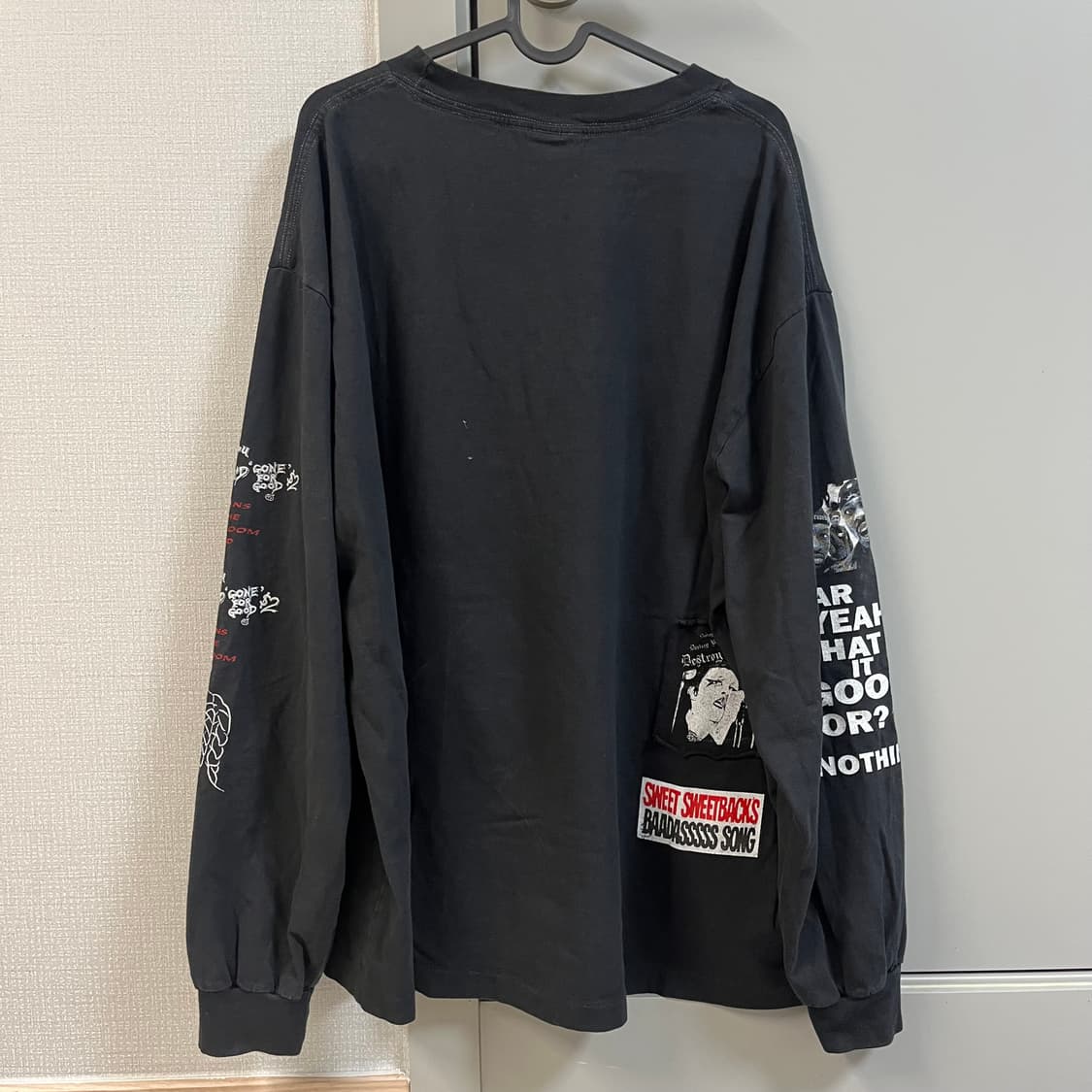 도넛리벤지 긴팔 티셔츠 상품이미지2