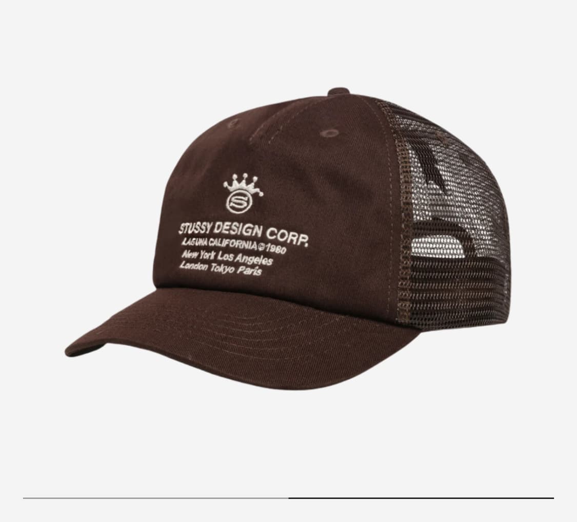 Stussy Low Profile Design Corp Trucker S 상품이미지2