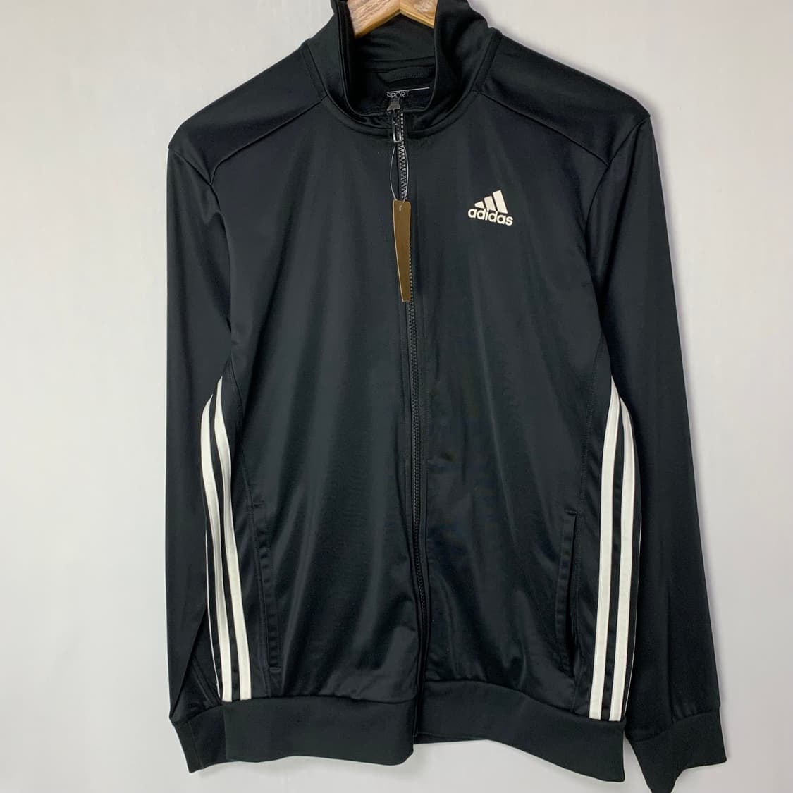 아디다스 삼선 트랙탑 블랙 스포츠 빈티지 져지 100 상품이미지2