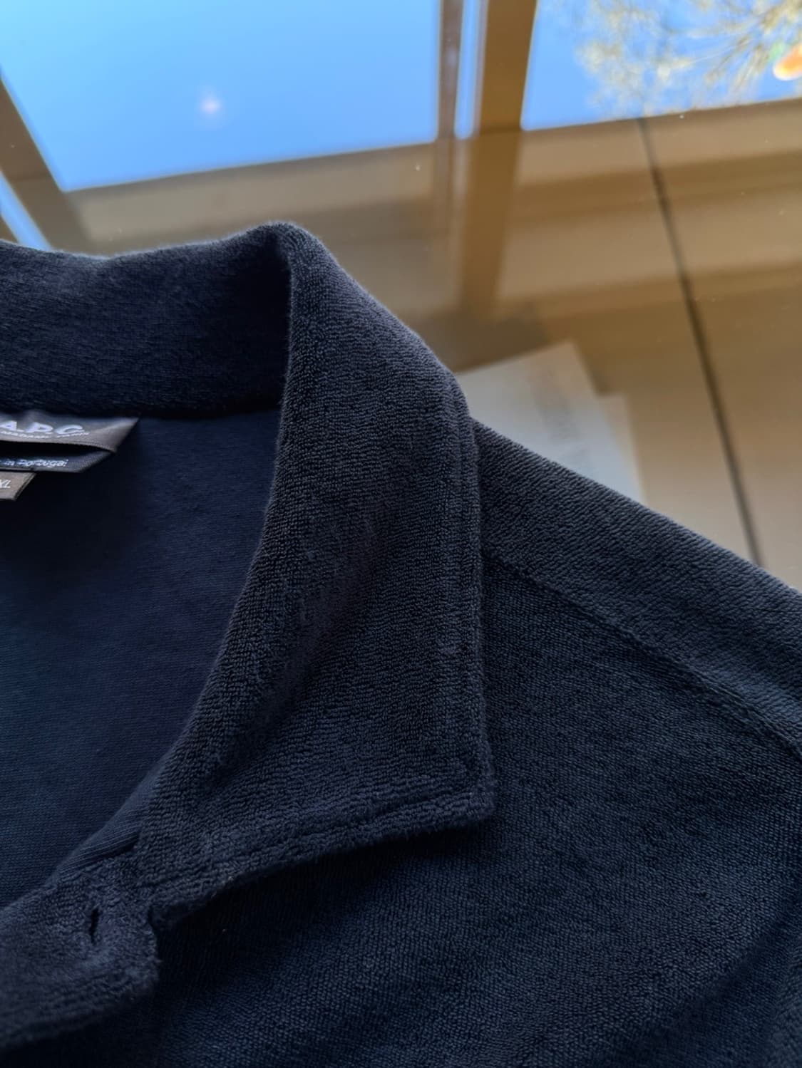 아페쎄 테리코튼 셔츠 105 상품이미지7