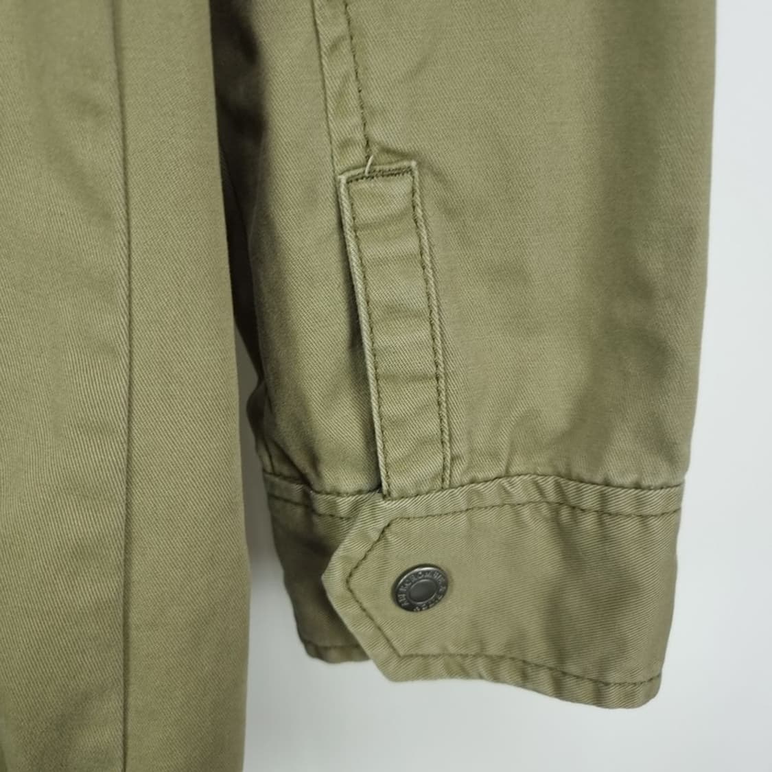 [아베크롬비] 빈티지 가공 워시드 후드 야상 자켓 카키 M18001 상품이미지6