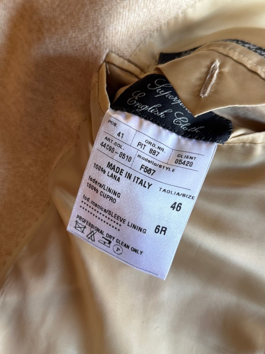 사르토리아 밀라네제 더블 브레스티드 코트 100 상품이미지7