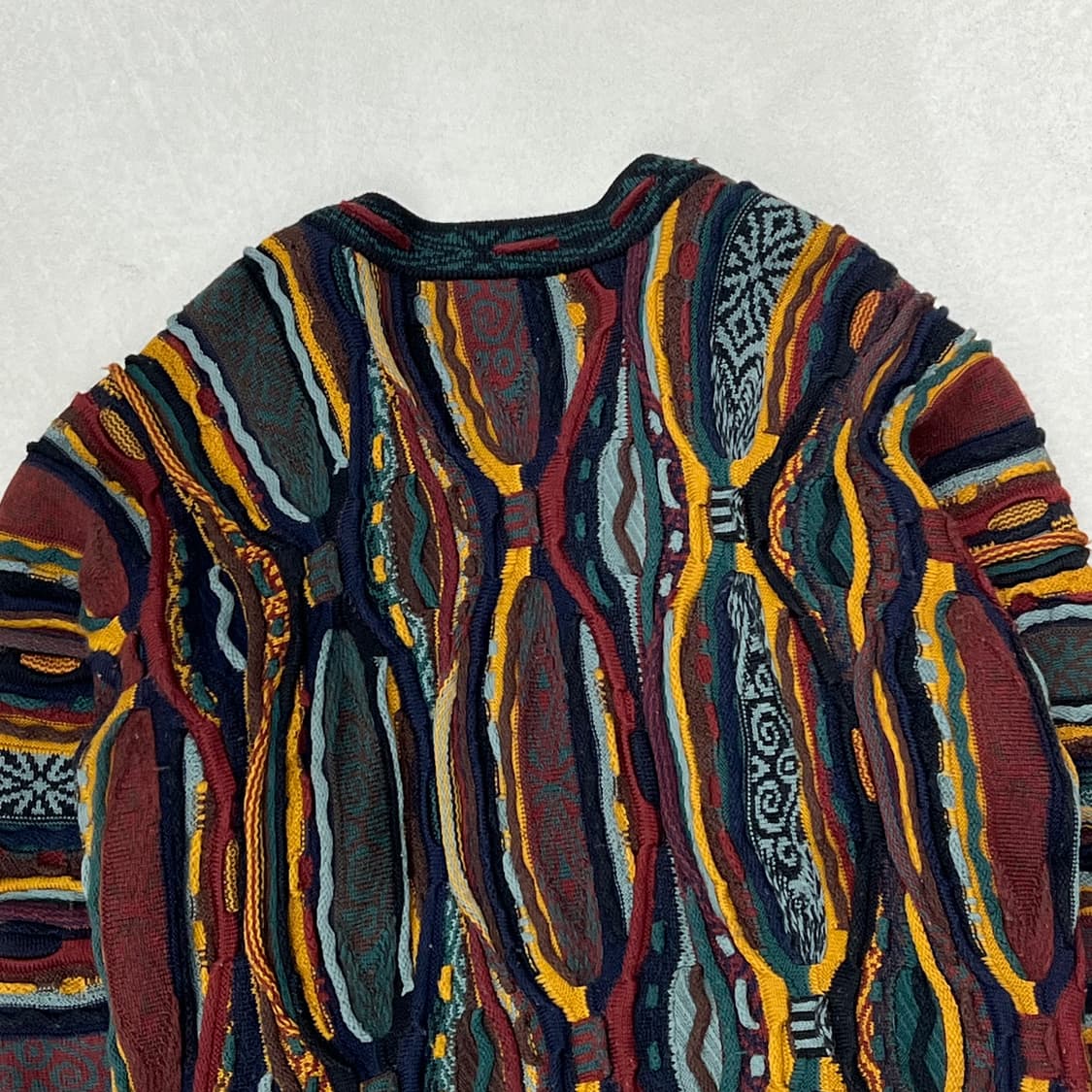 쿠지 에스닉 케이블 가디건 s09021 상품이미지4