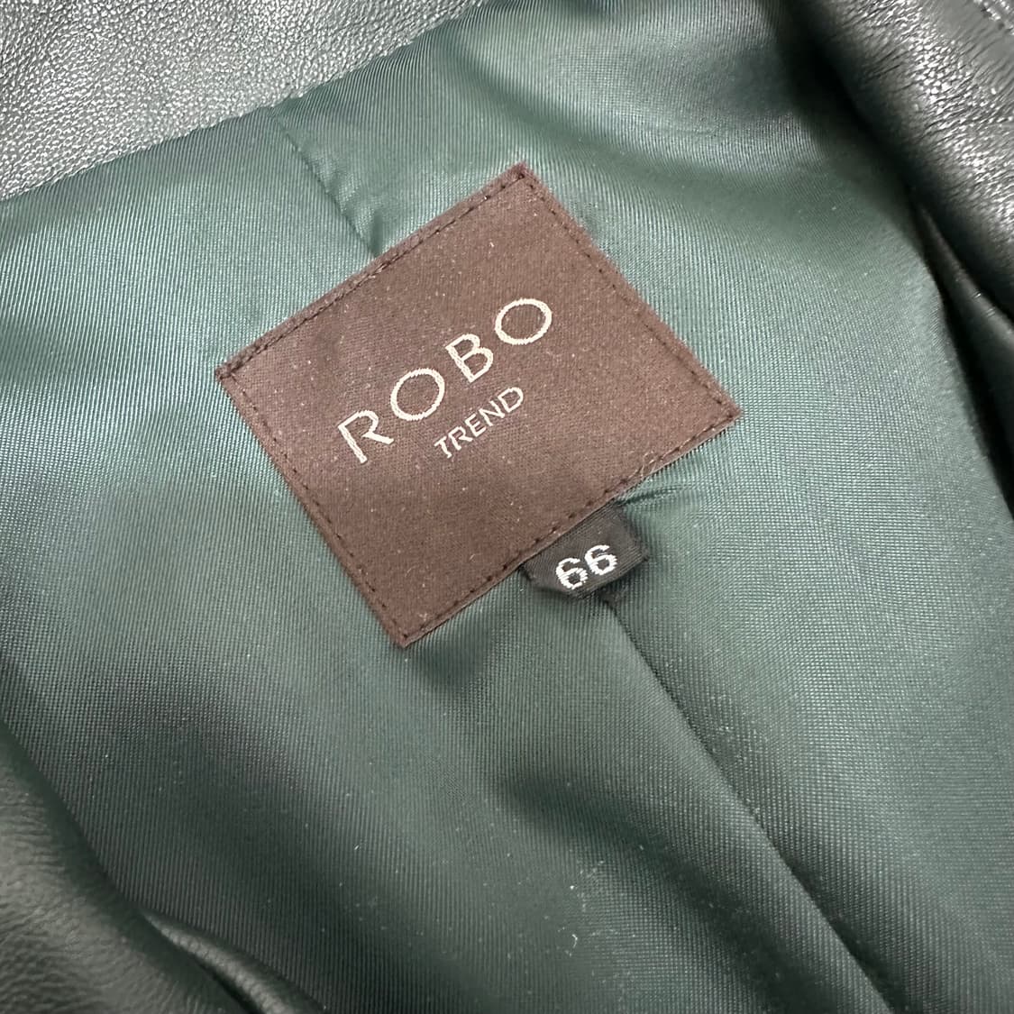 ROBO 로보 양가죽 여성 트렌치 코트 66사이즈 상품이미지9