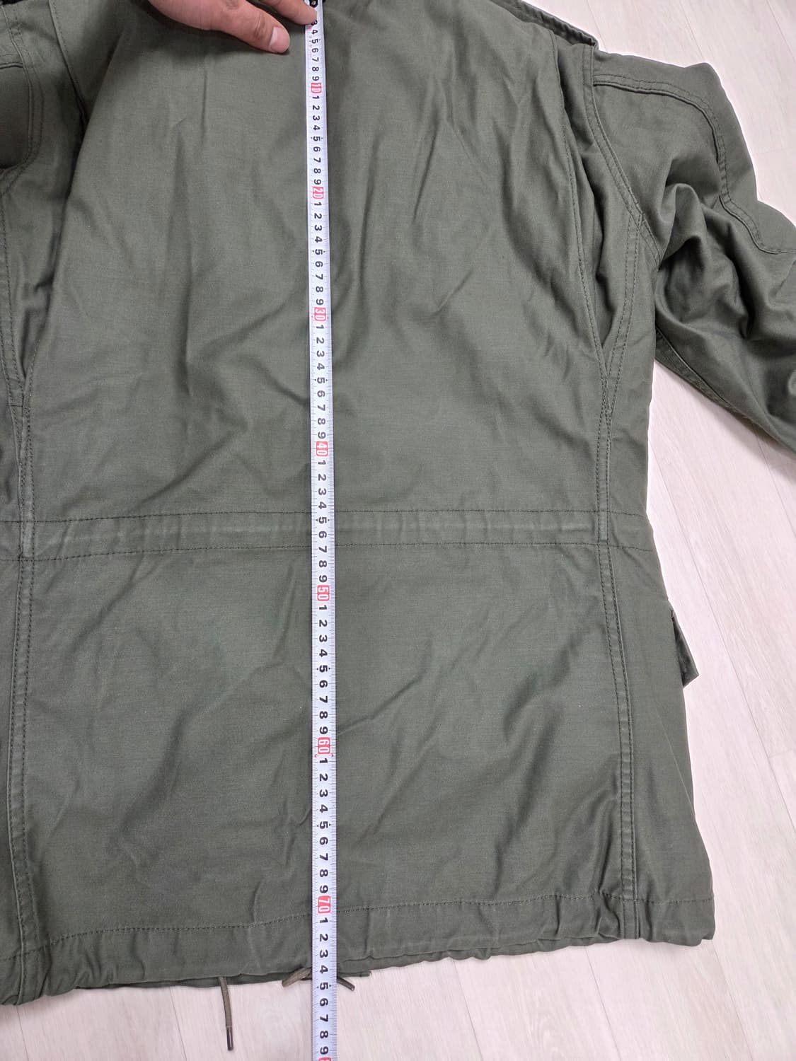 알파인더스트리 M-65 카키 야상 XS 내피포함 상품이미지6