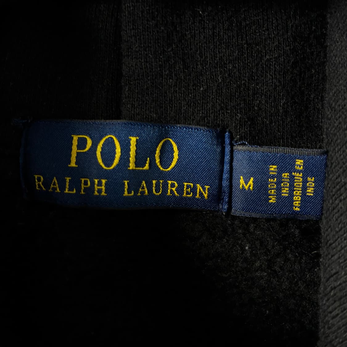 Polo 폴로 랄프로렌 블랙 코튼 후드티 상품이미지4