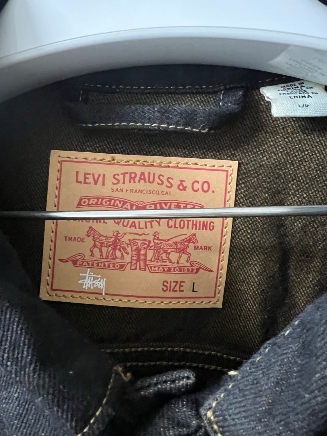 스투시 리바이스 콜라보 셋업 상품이미지5