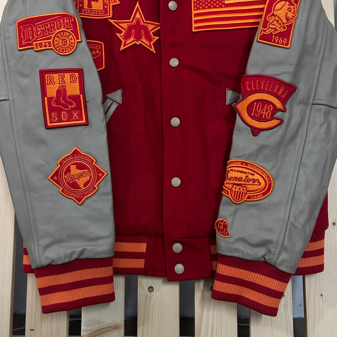 (S) 뉴에라 쿠퍼스타운 스타디움 바시티 자켓 상품이미지7