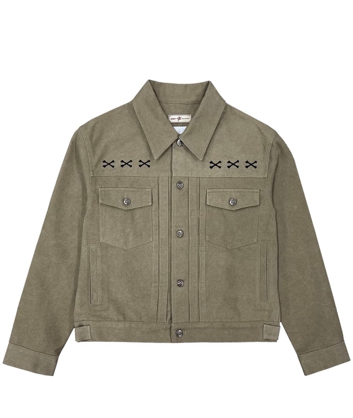 2사이즈 정가양도 카미엔 아오이로 트러커 자켓 상품이미지1