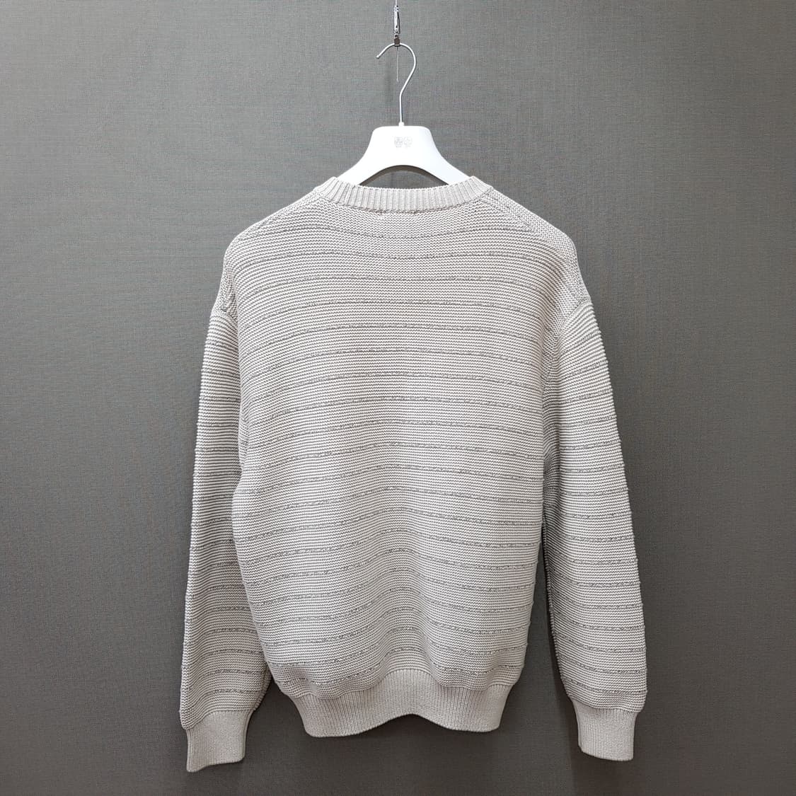 한섬 시스템옴므 2021 니트 텍스처 라운드 스웨터 100사이즈 상품이미지4