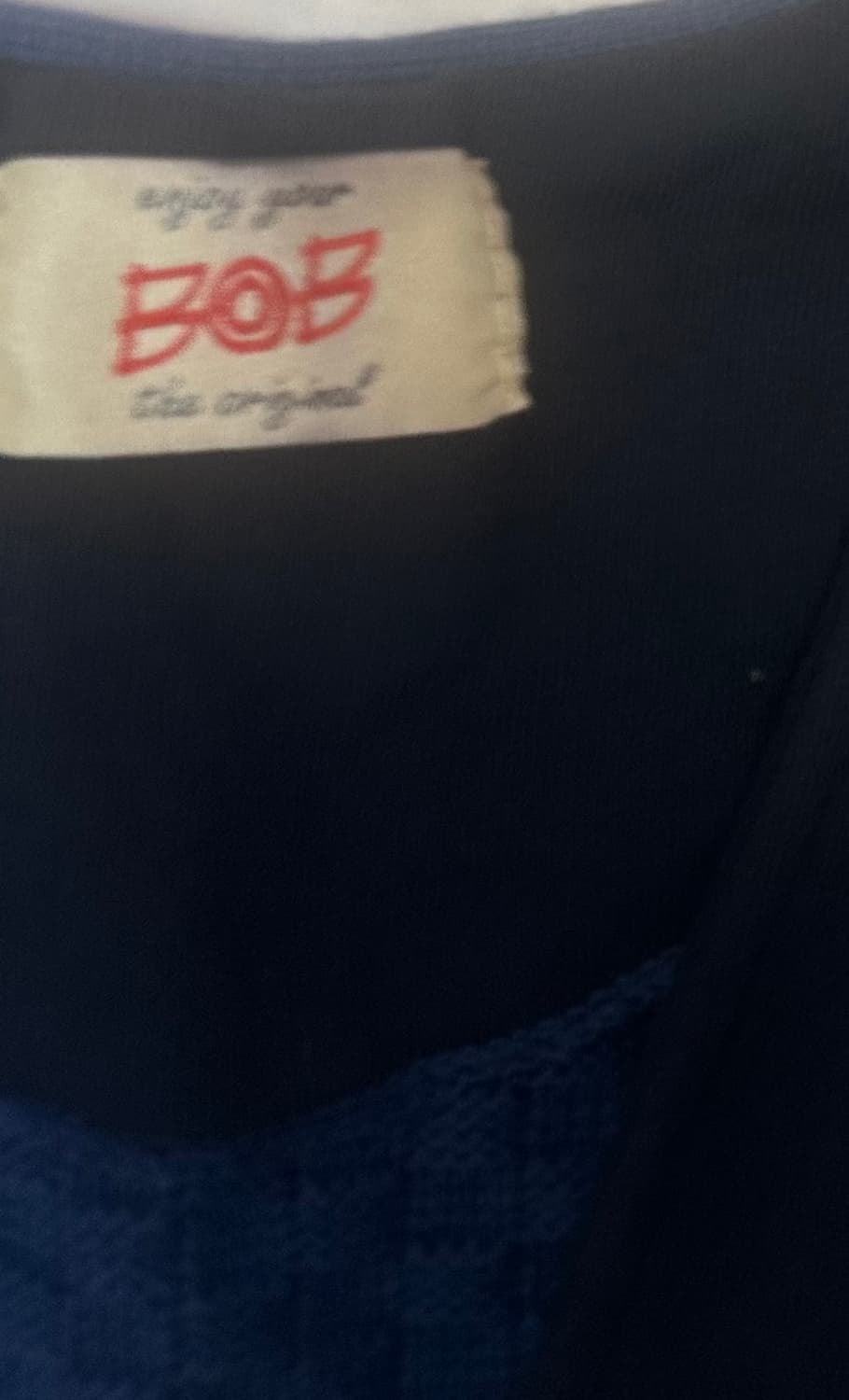 BOB 패치워크 니트조끼베스트 95 상품이미지3