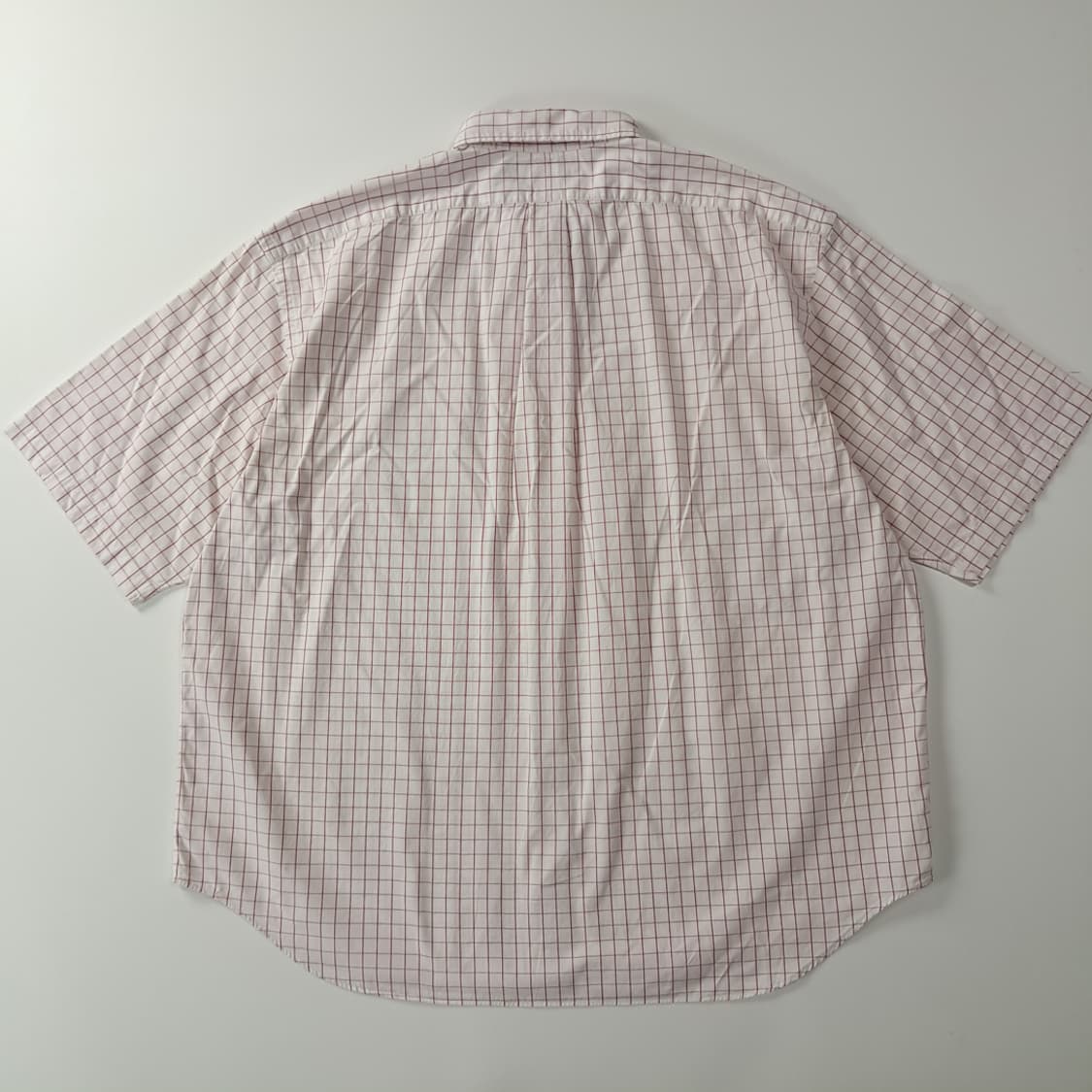 CK379 2XL 폴로 90s 빅셔츠 핑크퍼플 태터솔 반팔 셔츠 남방 상품이미지7