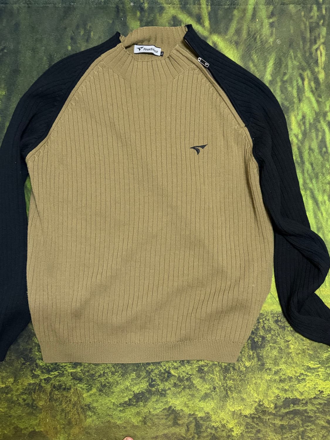 나그랑 래글런 니트 티셔츠 빈티지 상품이미지1