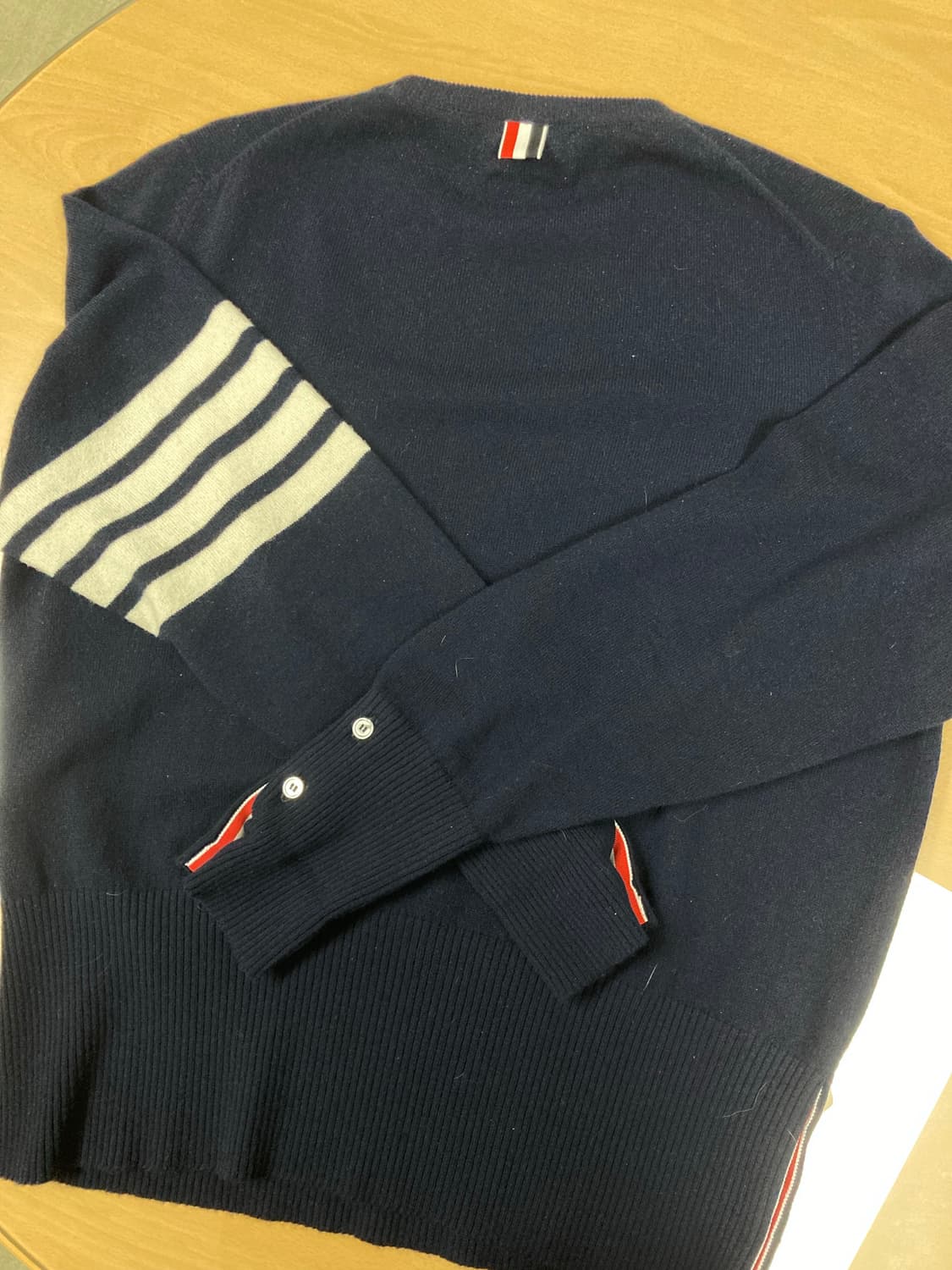 톰브라운 캐시미어100 니트 4사이즈 백화점 한글택 25년제품 상품이미지2