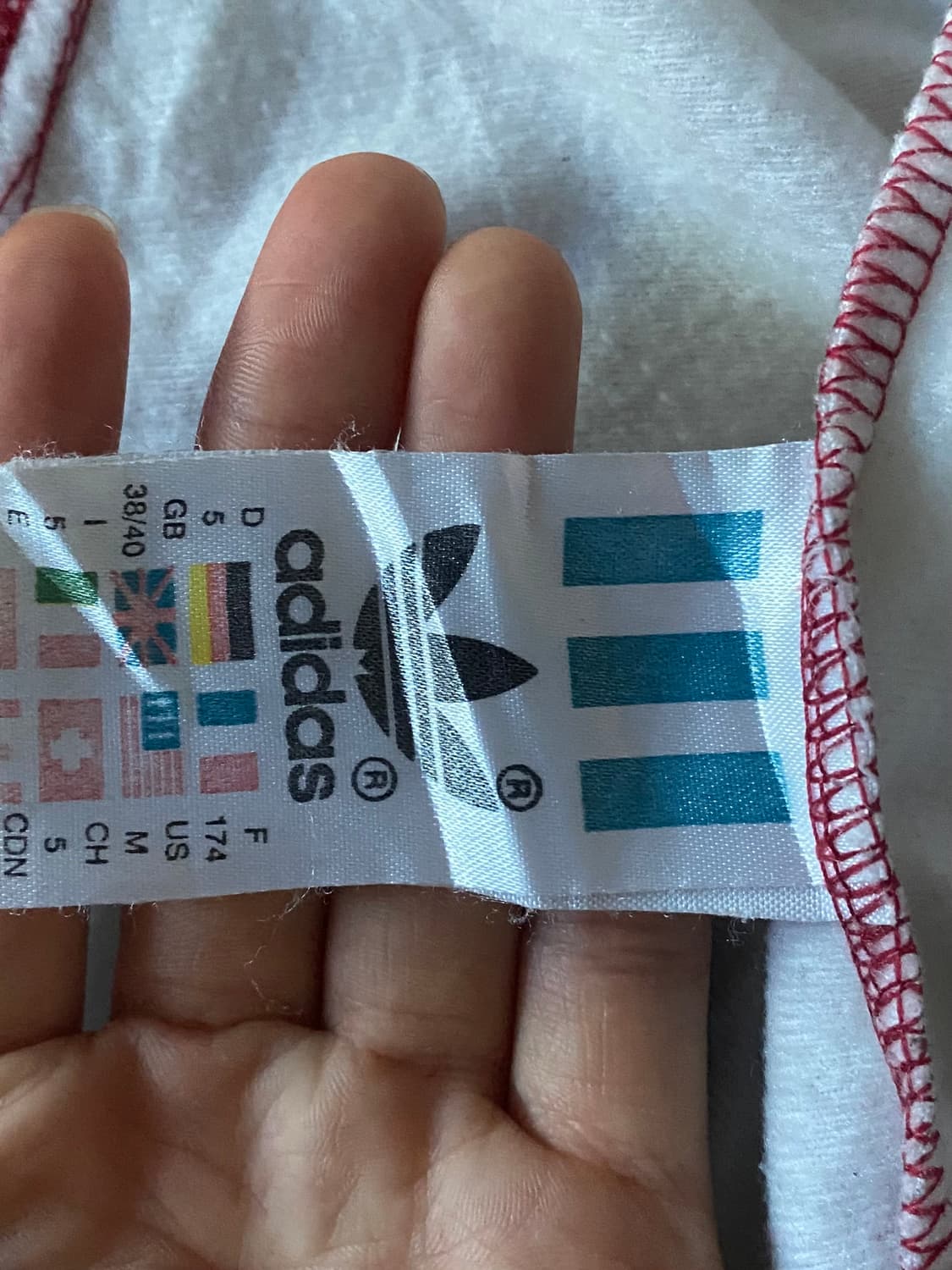 아디다스 올드스쿨 져지 배색 삼선 후드 탈부착 져지 90s 80s 상품이미지6